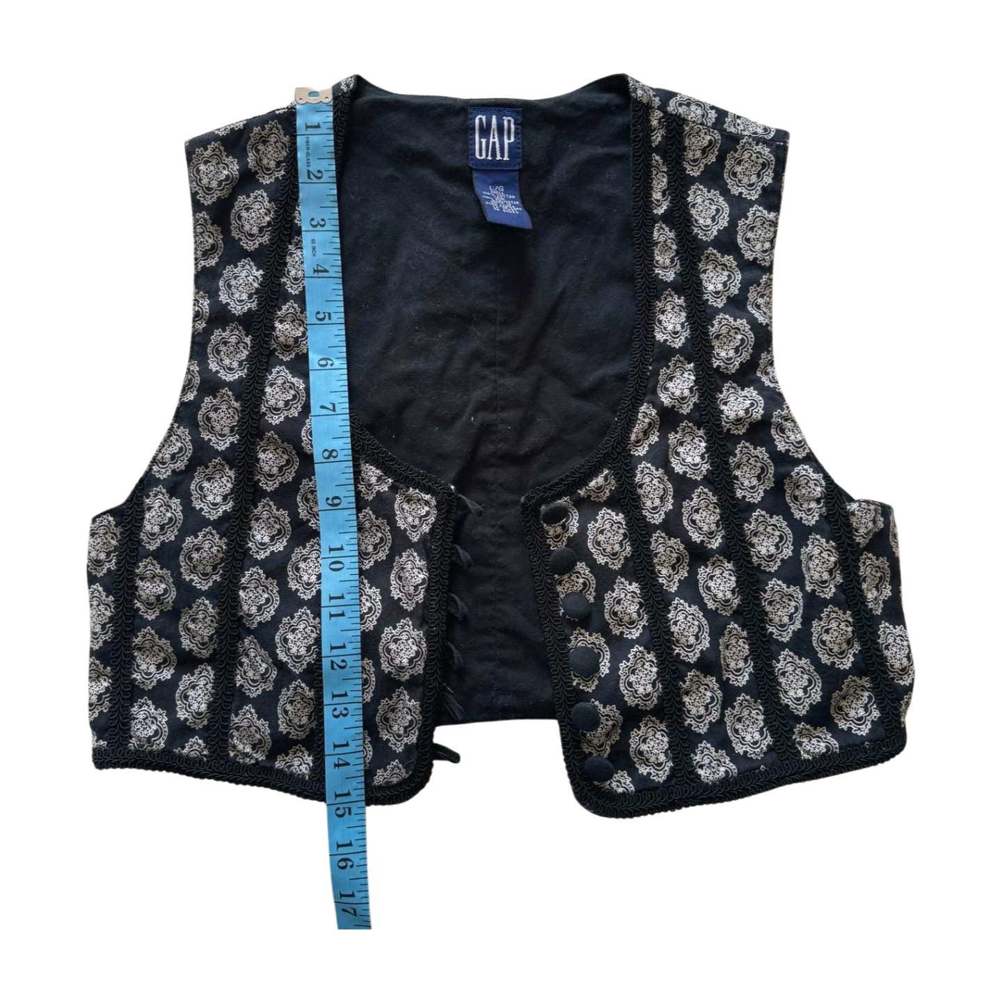 Vintage Gap Button-Up Vest | Size S/M/L