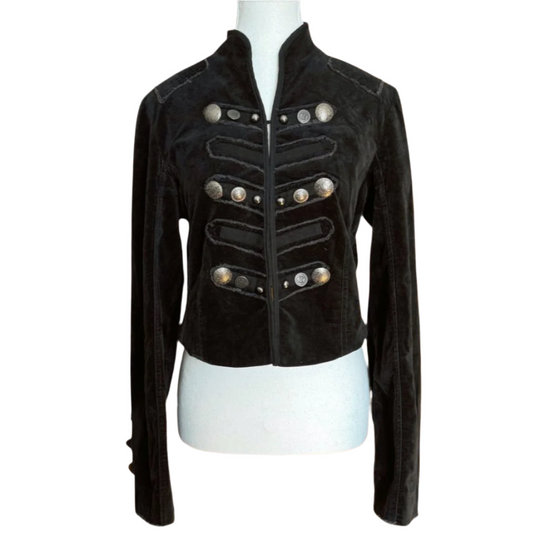 Vintage Corduroy Embellished Jacket | Size M/L