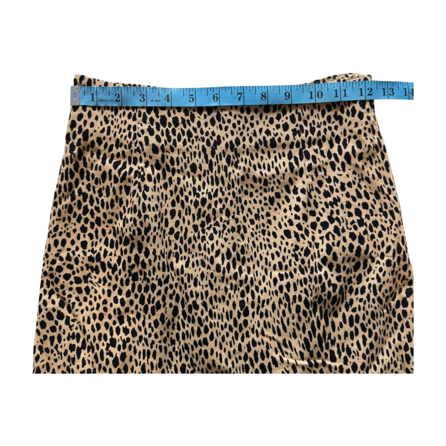 Brandy Melville Leopard Print Mini Skirt | Size XS